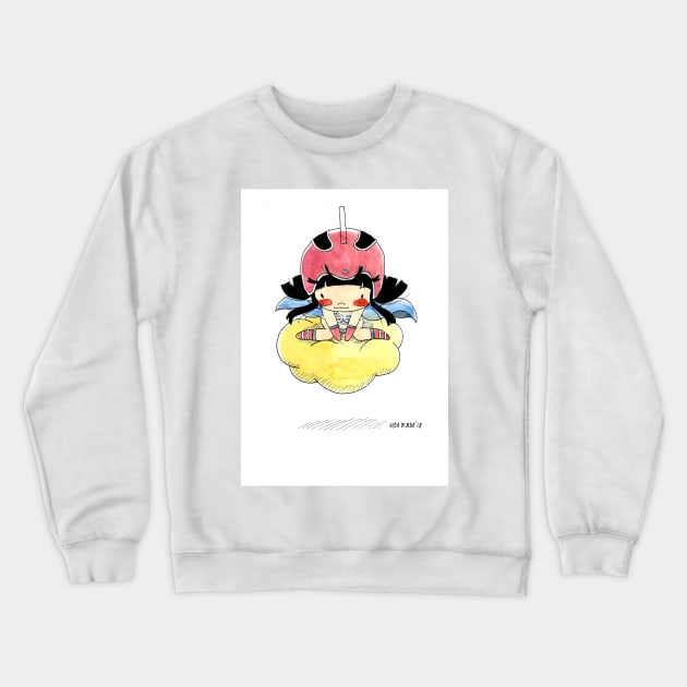 Chichi Chibi Crewneck Sweatshirt by albadealba